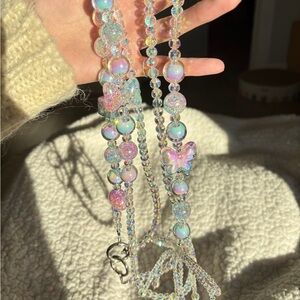 Crystal Bag Chain Decoration